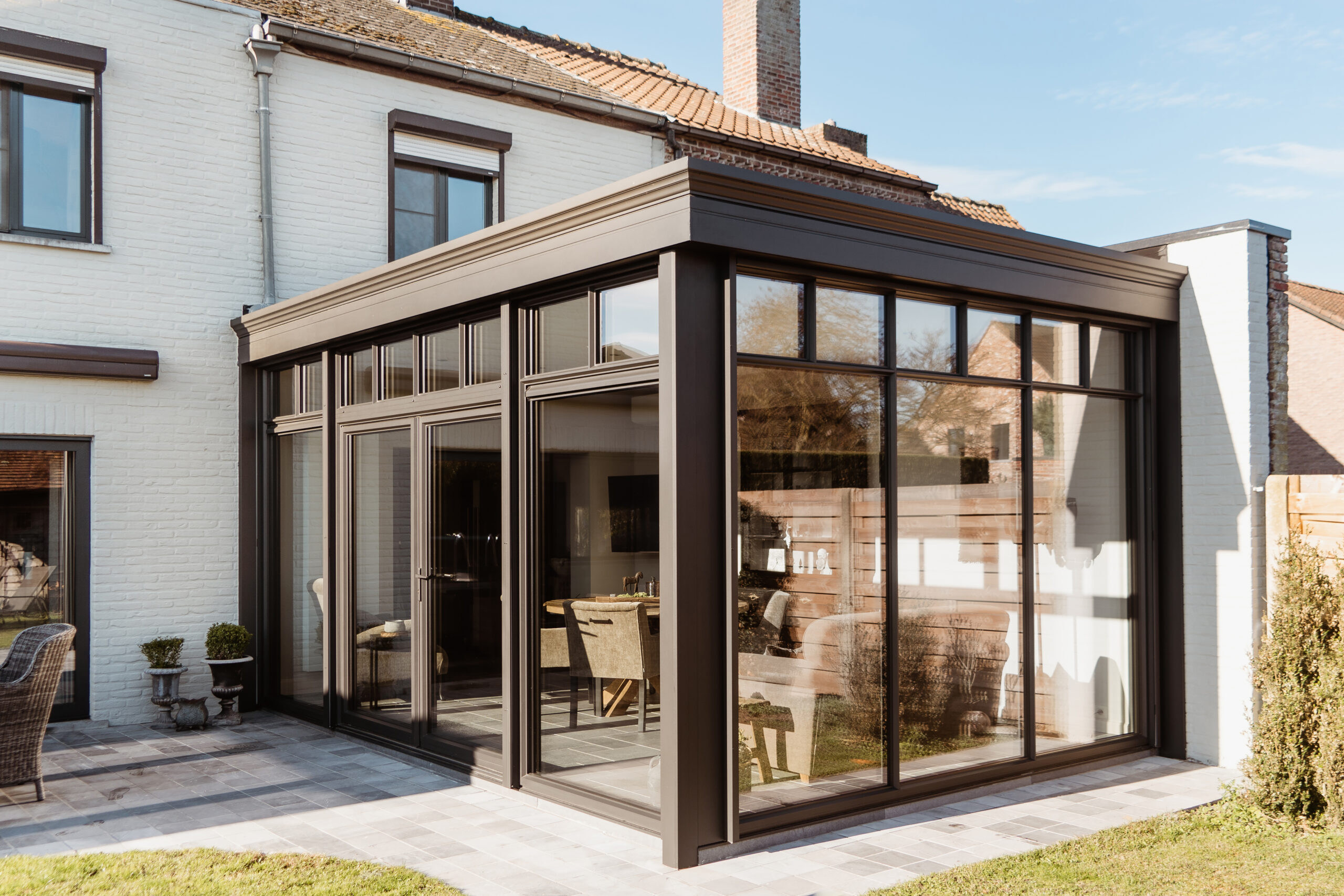 Veranda na renovatie