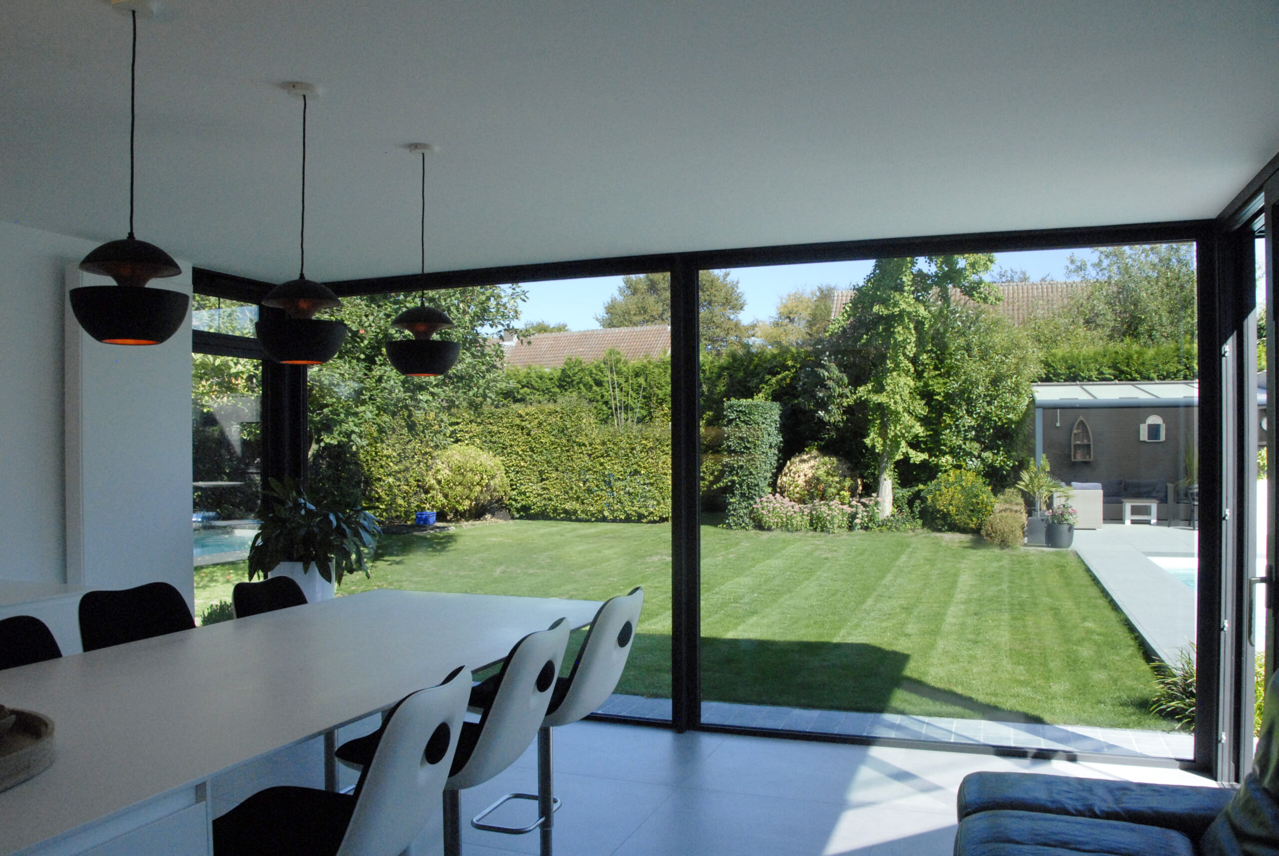 Meer lichtinval door veranda