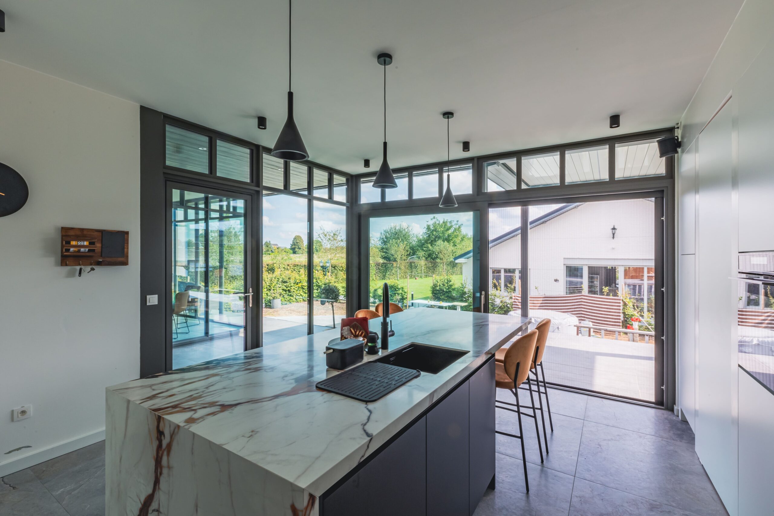 Veranda keuken modern